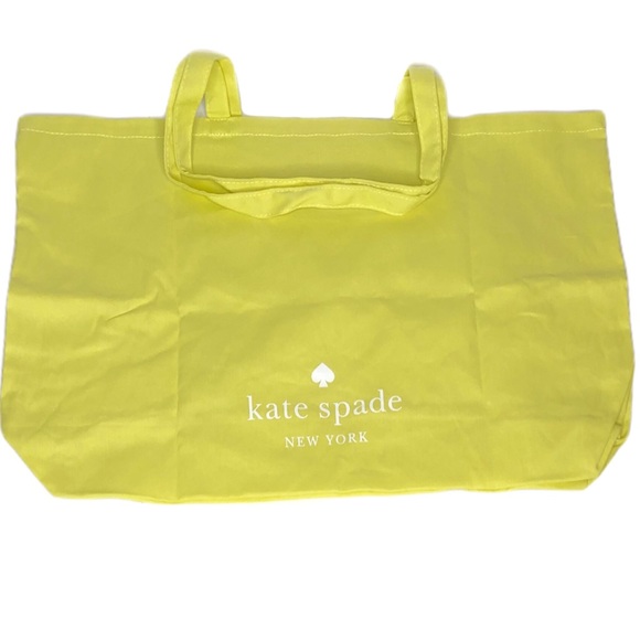 Kate Spade Large Reusable Shopping Canvas Tote Bag - Picture 4 of 4
